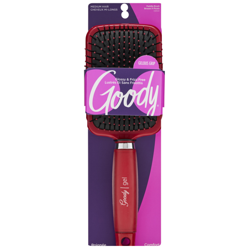 Goody Gel Grip Handle Paddle Brush - Assorted - 9501