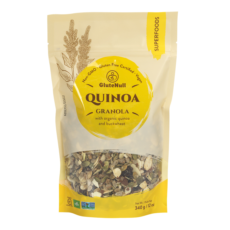 GluteNull Granola - Quinoa - 340g 1 GluteNull Granola - Quinoa - 340g