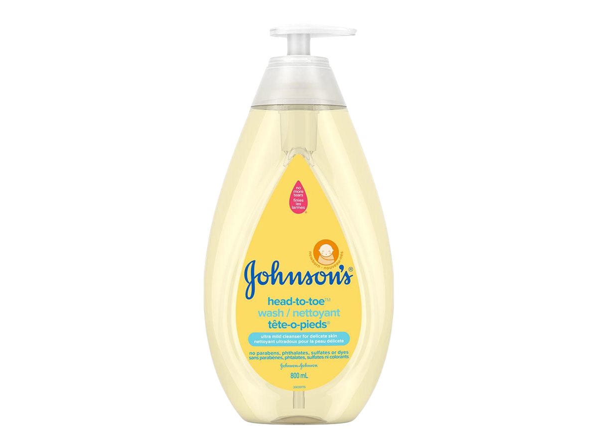 Johnson's Head-To-Toe Wash - 800ml