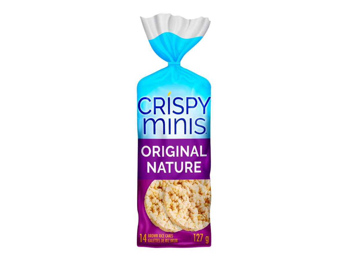 Quaker Crispy Minis Rice Cakes - Original - 127g 3 Quaker Crispy Minis Rice Cakes - Original - 127g