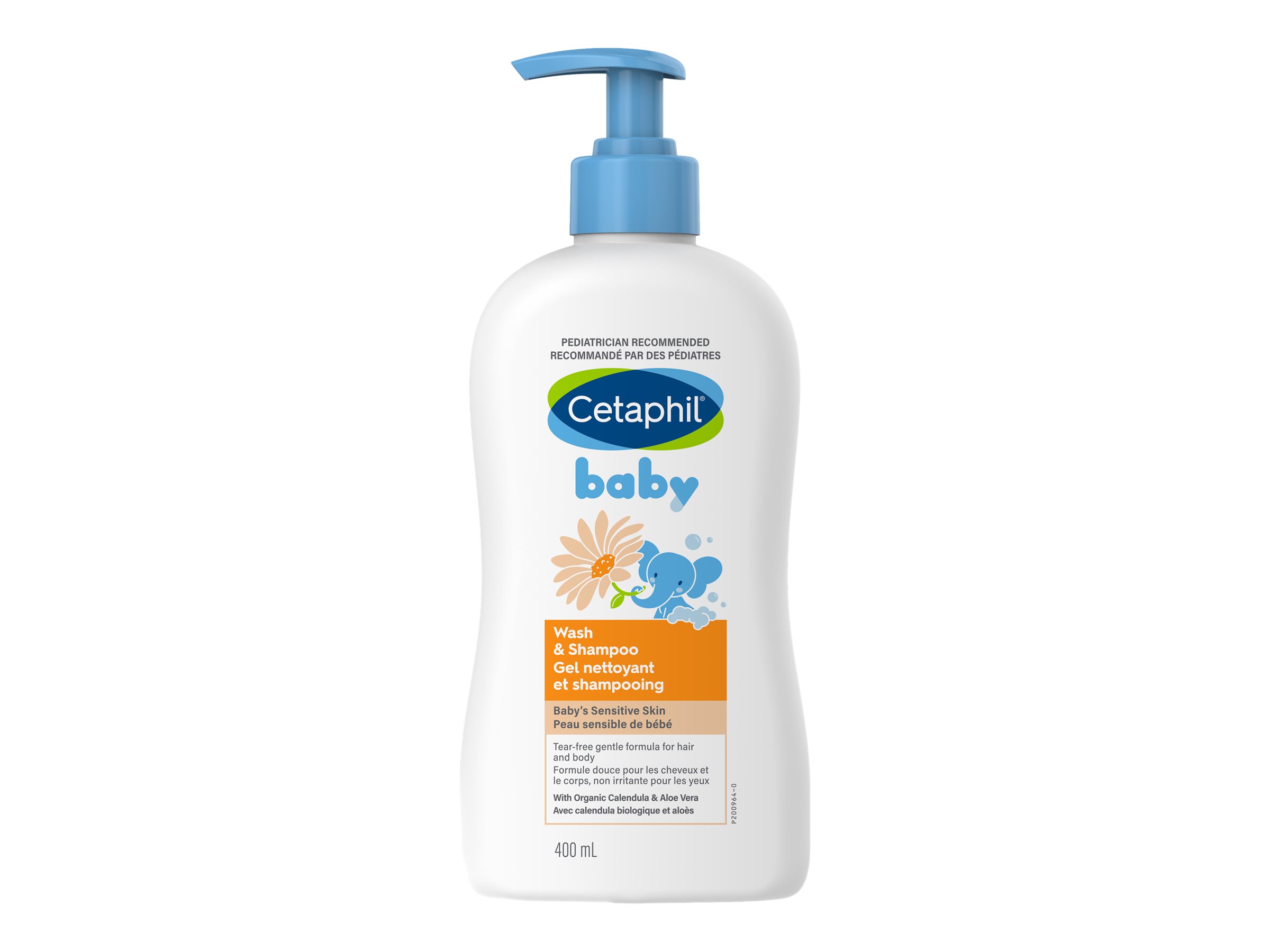 Cetaphil Baby Body Wash & Shampoo with Organic Calendula - 400ml