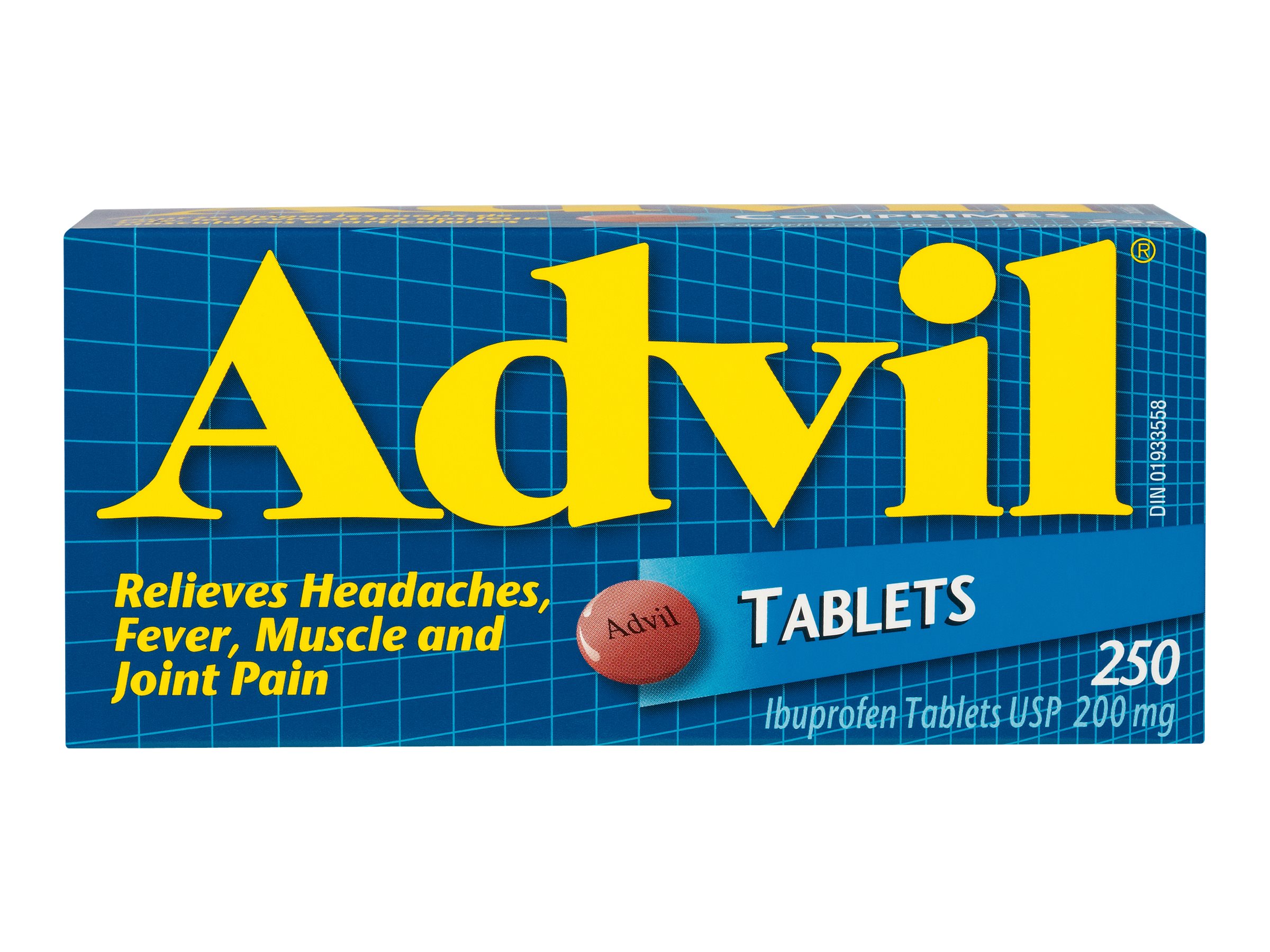 Advil Ibuprofen Tablets - 250s 