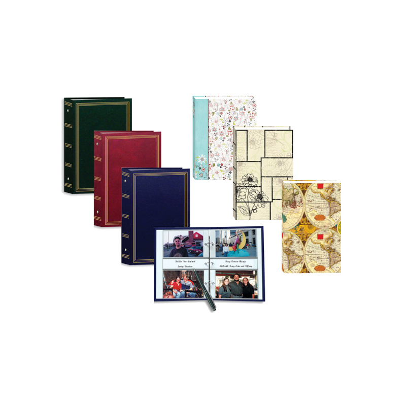 Pioneer Three Ring Album - Assorted - 400 Photos