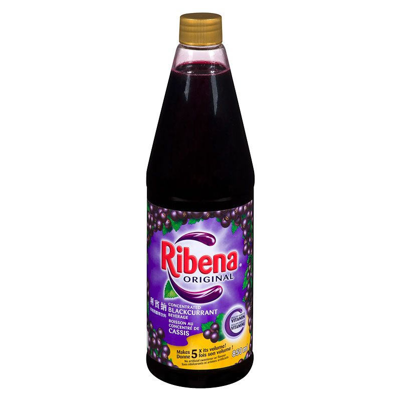 Ribena Blackcurrant Concentrate - 850ml 1 Ribena Blackcurrant Concentrate - 850ml