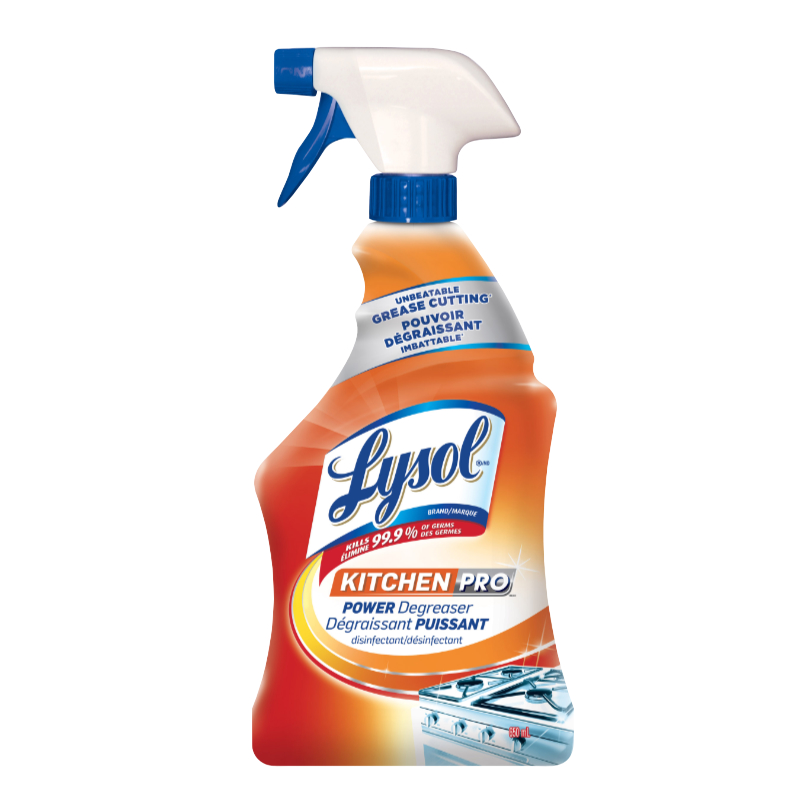 Lysol Kitchen Pro Power Degreaser & Disinfectant - 650ml 1 Lysol Kitchen Pro Power Degreaser & Disinfectant - 650ml