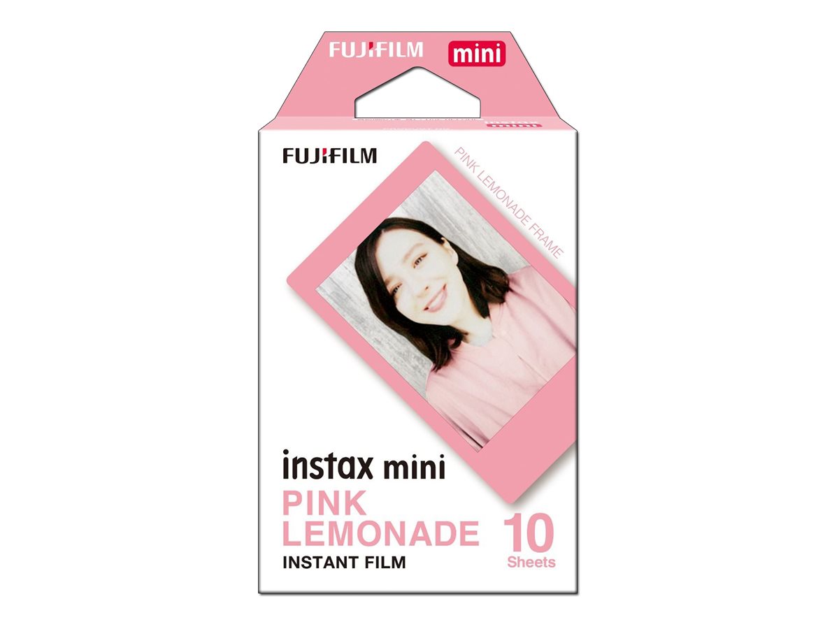 Fujifilm Instax Mini Film - Pink Lemonade - 10 Exposures - 600021037 1 Fujifilm Instax Mini Film - Pink Lemonade - 10 Exposures - 600021037