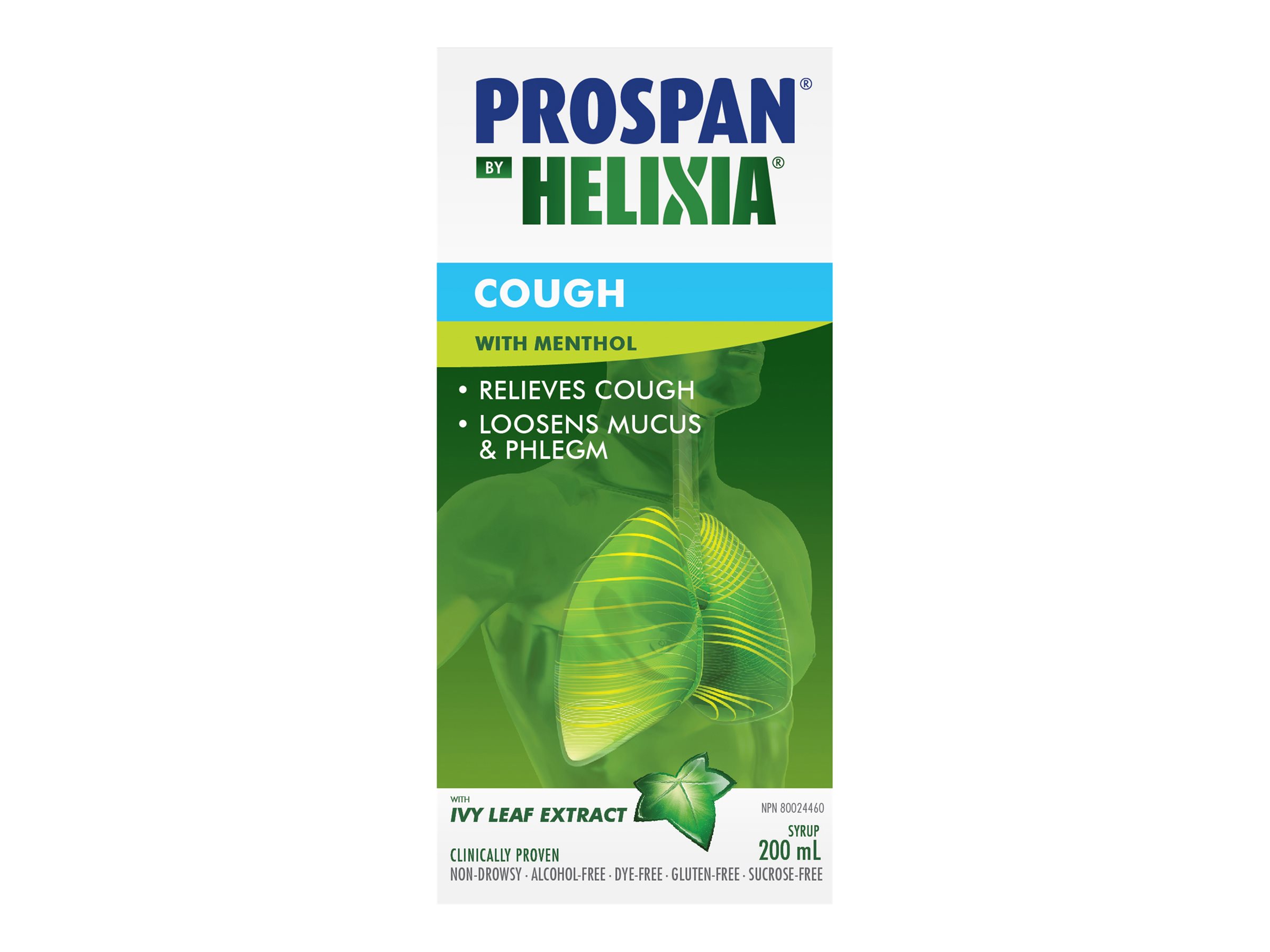 Helixia Prospan Cough Syrup - Menthol - 200ml 1 Helixia Prospan Cough Syrup - Menthol - 200ml