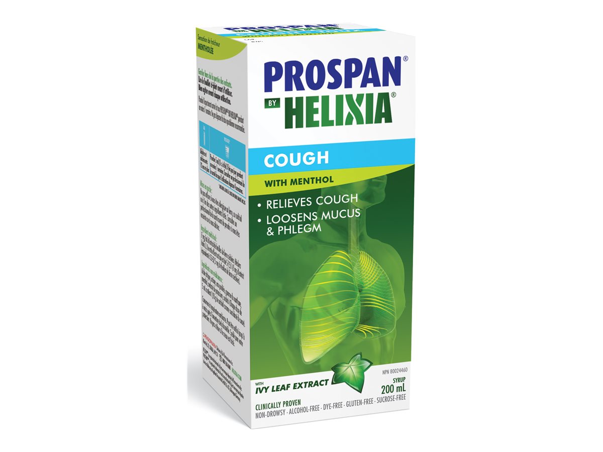 Helixia Prospan Cough Syrup - Menthol - 200ml 2 Helixia Prospan Cough Syrup - Menthol - 200ml