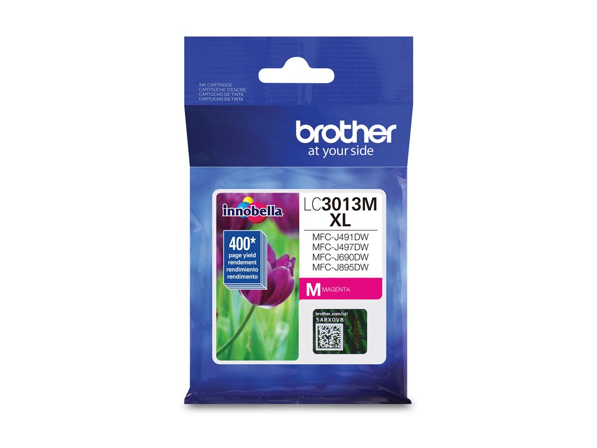 Brother LC3013 High Yield Ink Cartridge - Magenta - LC3013MS