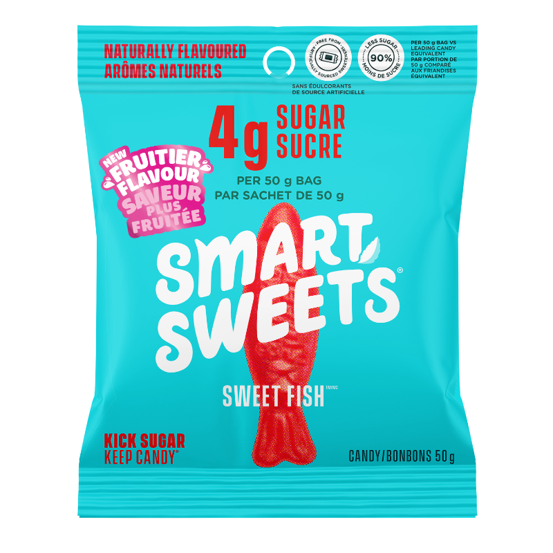 Smart Sweets Sweet Fish - 50g 1 Smart Sweets Sweet Fish - 50g