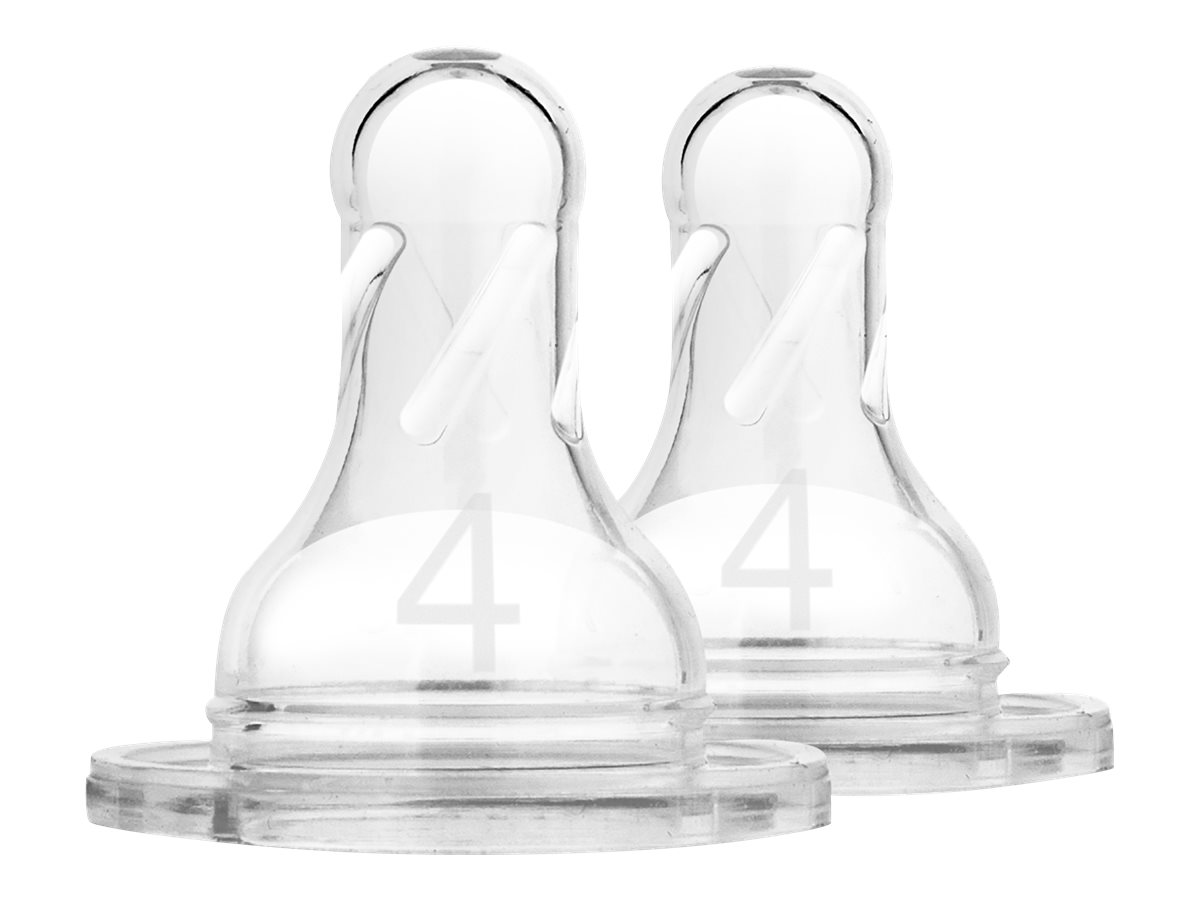 Dr Brown's Natural Flow Nipples Level 4 - 2 pack
