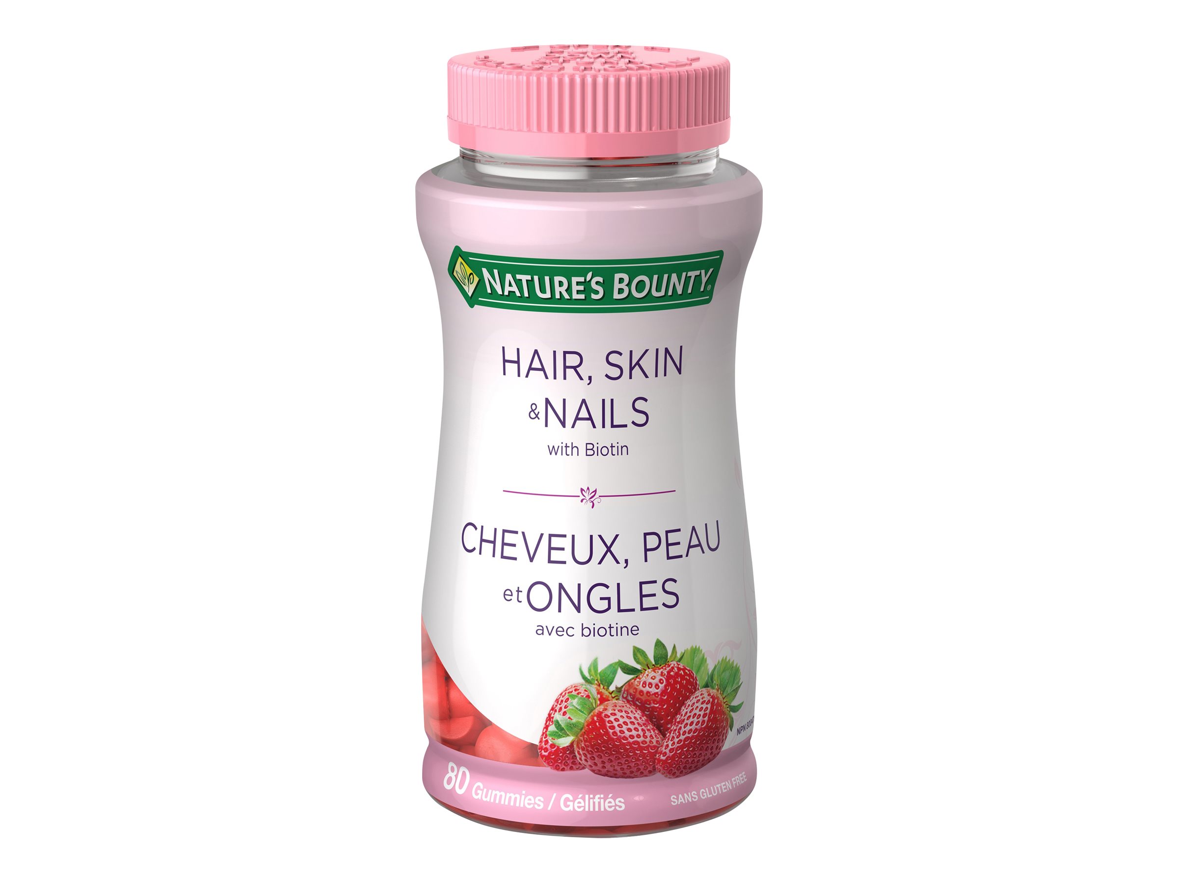 Nature's Bounty Hair, Skin &amp; Nails Multivitamin Gummies - 80's