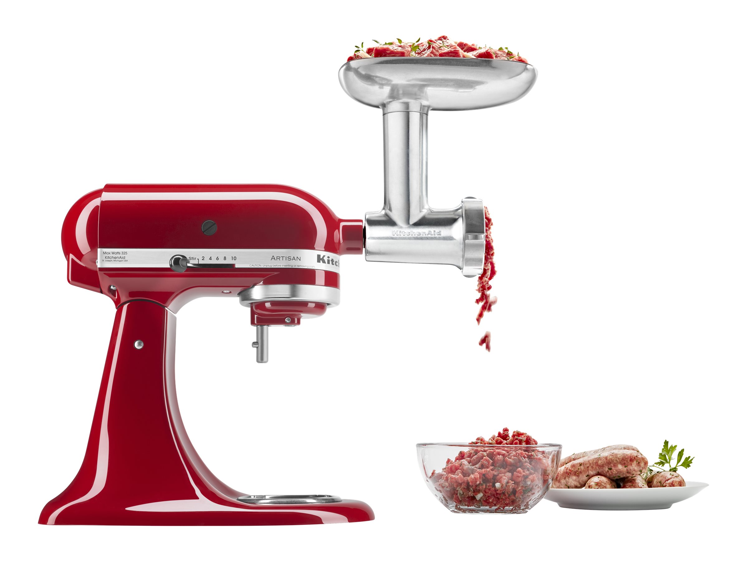 KitchenAid Meat Grinder Attachment - KSMMGA 3 KitchenAid Meat Grinder Attachment - KSMMGA