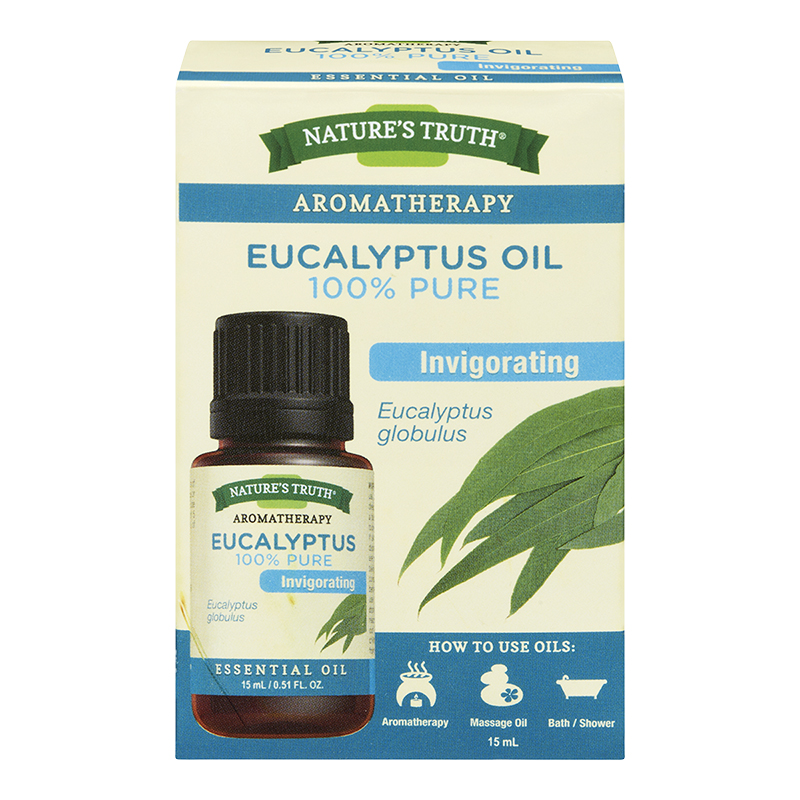 Nature's Truth Aromatherapy 100% Pure Essential Oil - Eucalyptus - 15ml 1 Nature's Truth Aromatherapy 100% Pure Essential Oil - Eucalyptus - 15ml