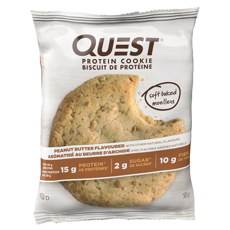 Quest Protein Cookie - Peanut Butter - 58g 1 Quest Protein Cookie - Peanut Butter - 58g