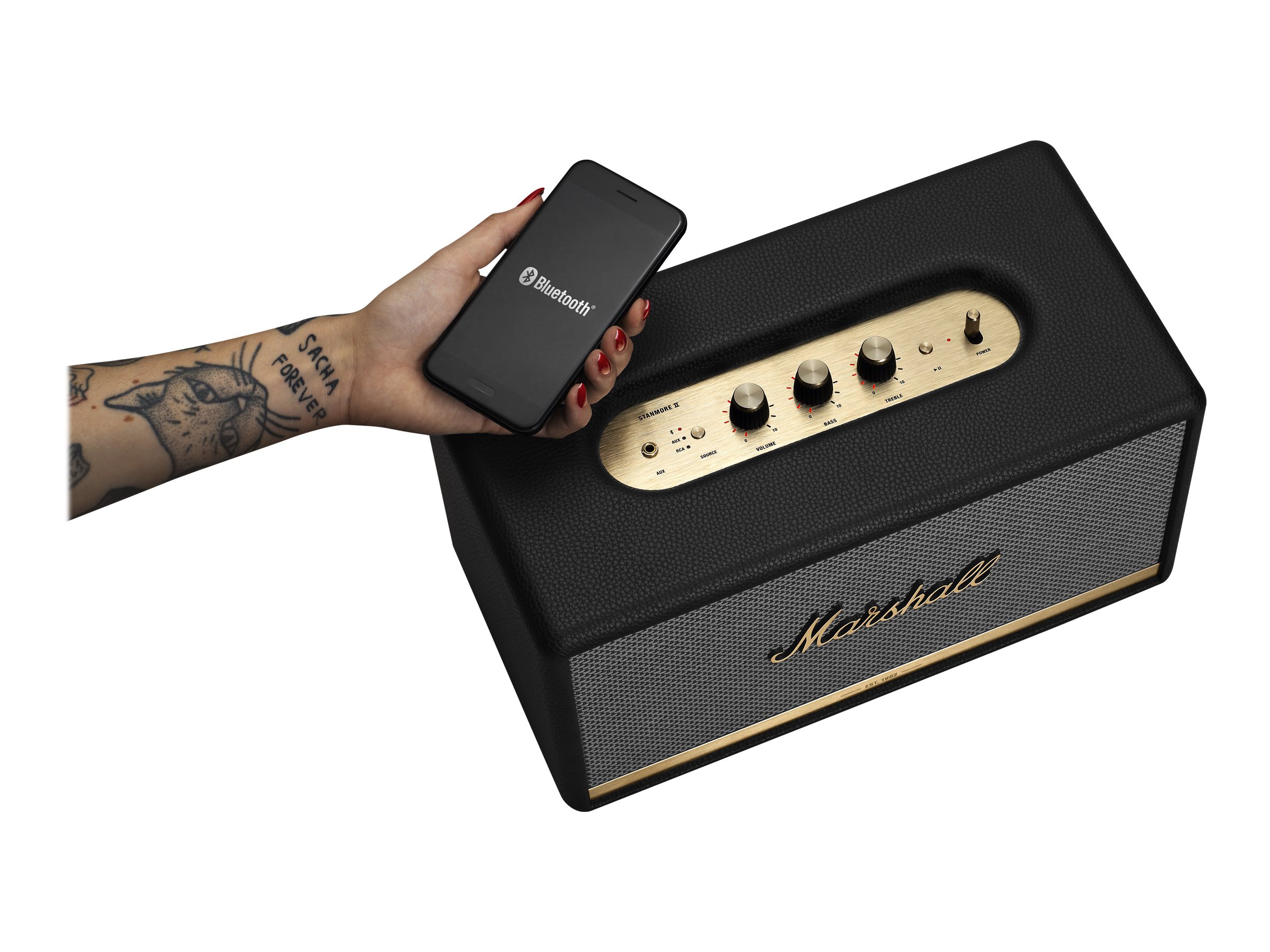 Marshall Stanmore II Bluetooth Speaker - Black - 1002485 - Open Box or Display Models Only 13 Marshall Stanmore II Bluetooth Speaker - Black - 1002485 - Open Box or Display Models Only