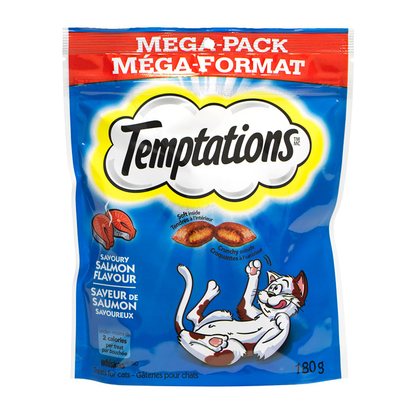 Whiskas Temptations - Savoury Salmon - 180g
