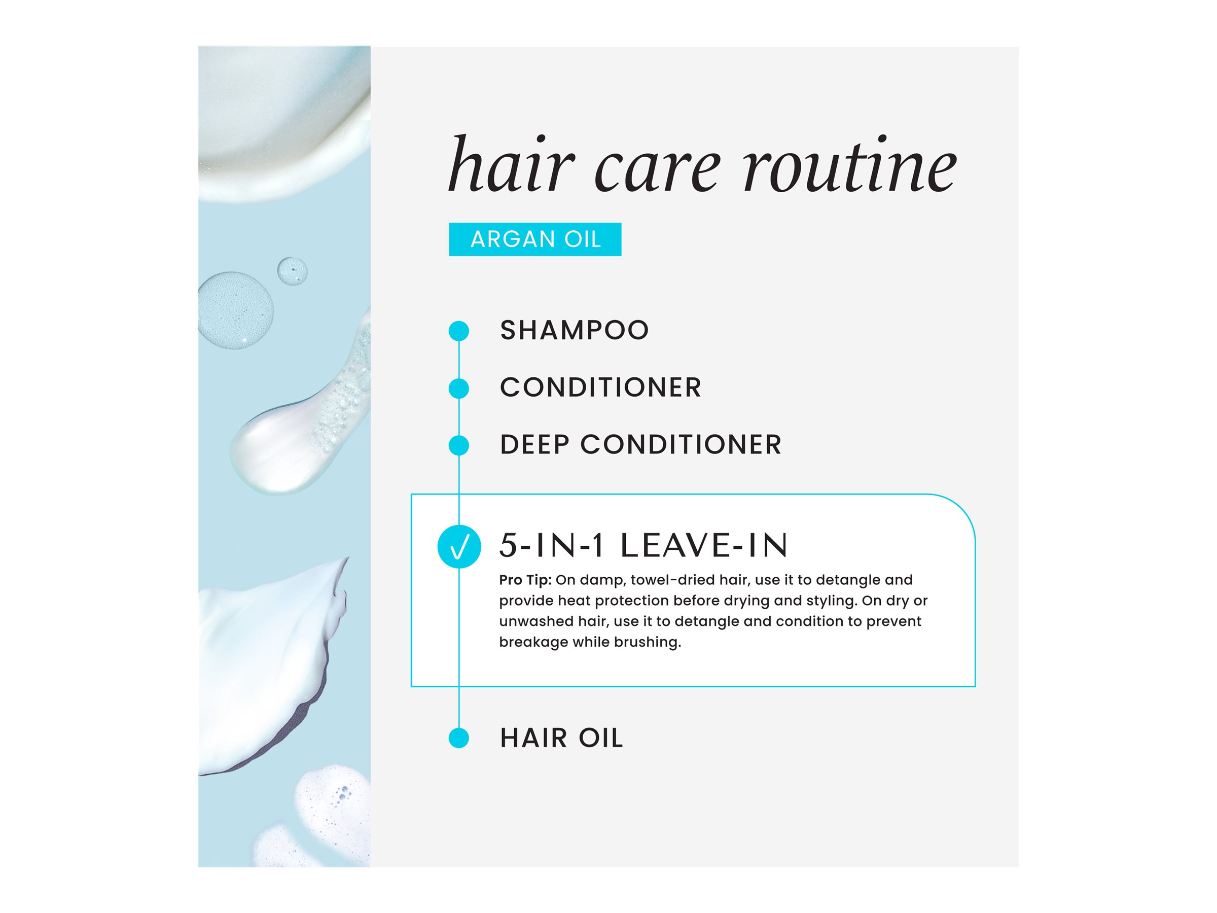 Hask Argan Oil from Morocco 5-1n-1 Leave-In Spray - 175ml 3 Hask Argan Oil from Morocco 5-1n-1 Leave-In Spray - 175ml