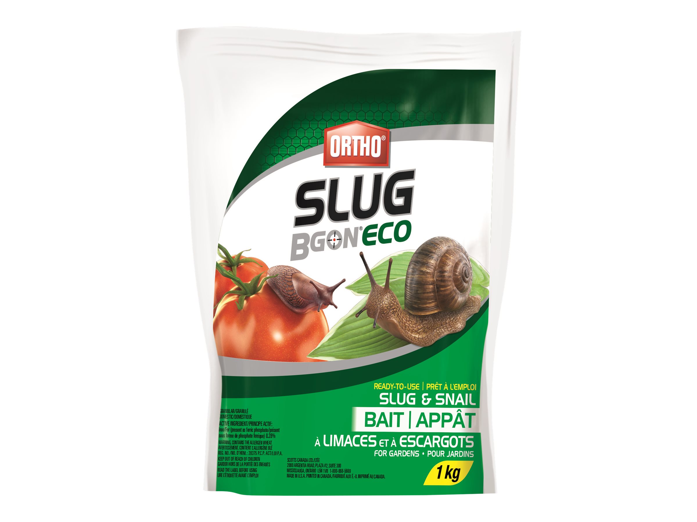 Ortho Bug B Gon Eco Ready-To-Use Slug &amp; Snail Bait - 1kg