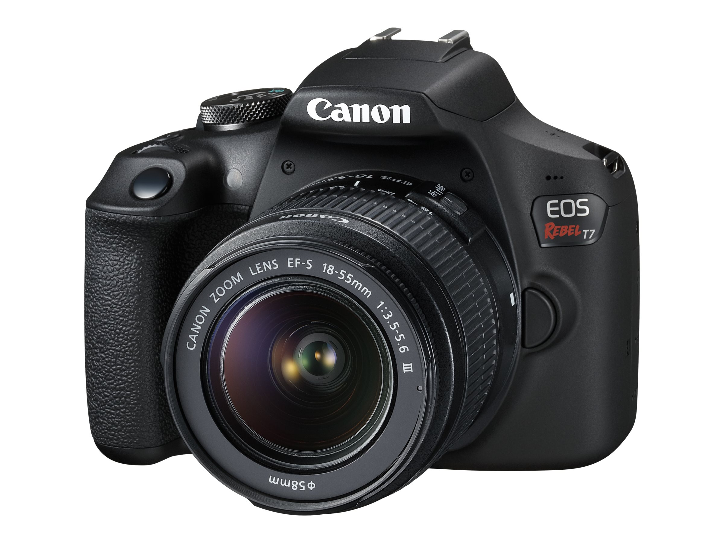 Canon EOS Rebel T7 with EF-S 18-55mm DC III Lens - Black - 2727C003 1 Canon EOS Rebel T7 with EF-S 18-55mm DC III Lens - Black - 2727C003