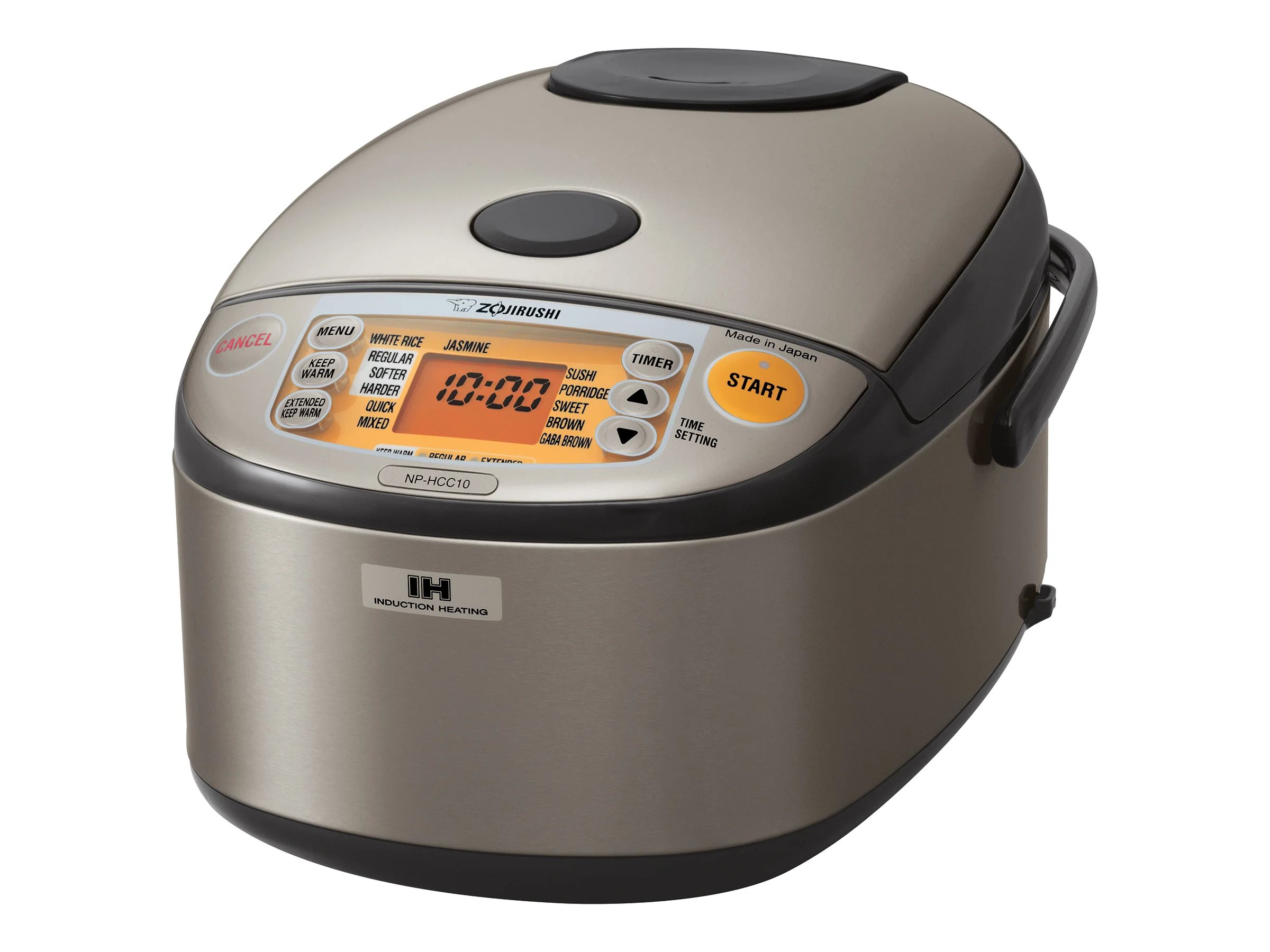 Zojirushi Rice Cooker - 1L - Stainless Dark Grey - NP-HCC10