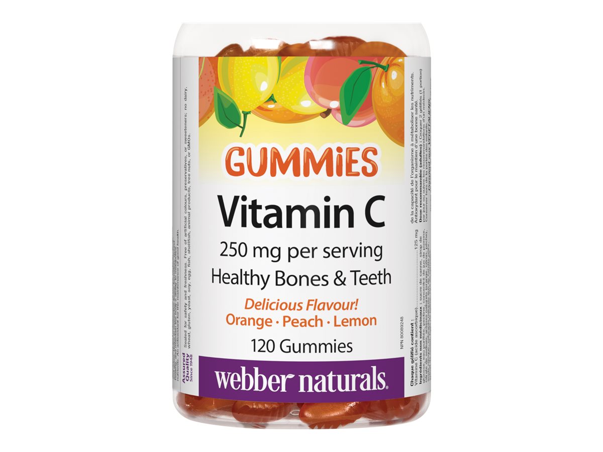 Webber Naturals Vitamin C Gummies - 250mg - 120s