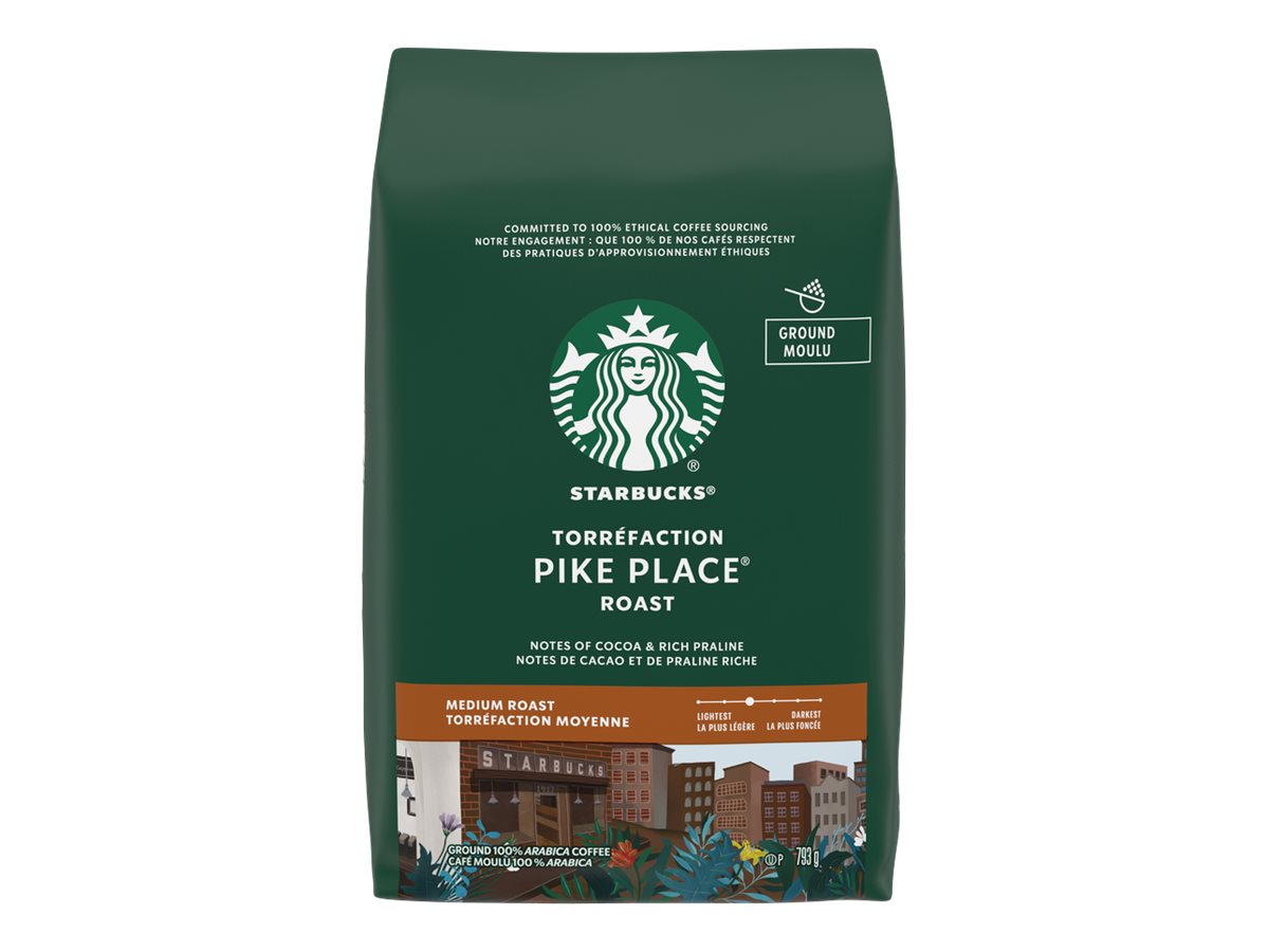 Starbucks Coffee - Pike Place Medium Roast - Ground Coffee - 793g 2 Starbucks Coffee - Pike Place Medium Roast - Ground Coffee - 793g
