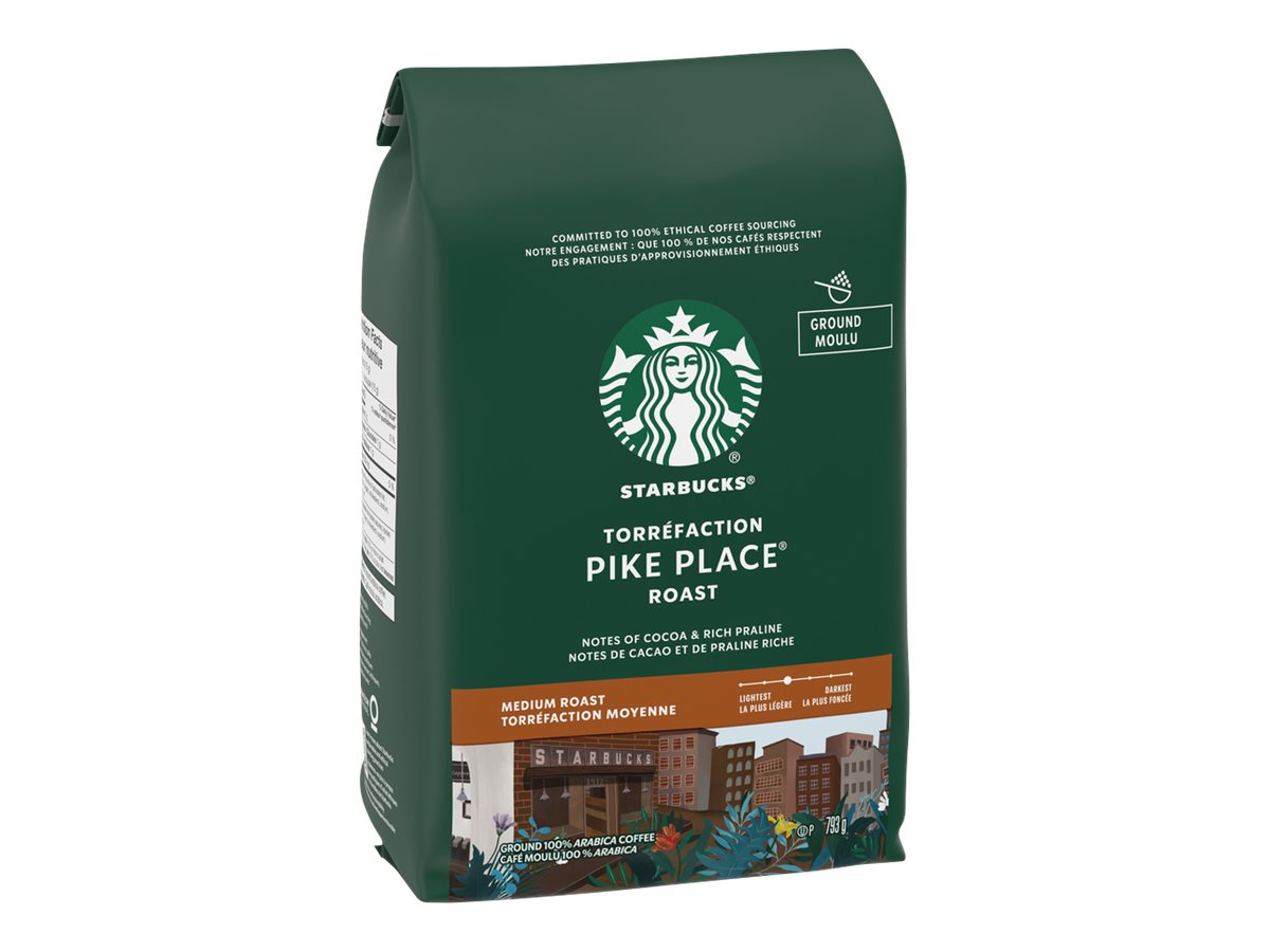 Starbucks Coffee - Pike Place Medium Roast - Ground Coffee - 793g 3 Starbucks Coffee - Pike Place Medium Roast - Ground Coffee - 793g