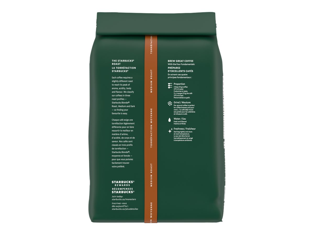 Starbucks Coffee - Pike Place Medium Roast - Ground Coffee - 793g 4 Starbucks Coffee - Pike Place Medium Roast - Ground Coffee - 793g
