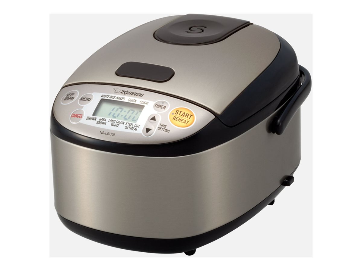 Zojirushi Micom Rice Cooker - 540ml - Stainless Black - NS-LGC05