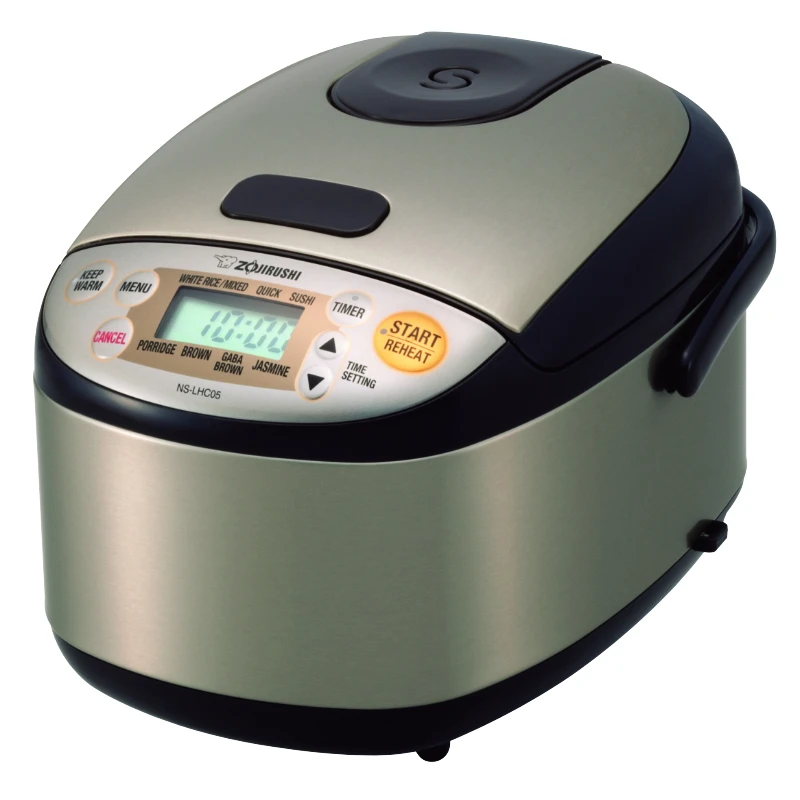 Zojirushi Micom Rice Cooker - 540ml - Stainless Dark Brown - NS-LHC05